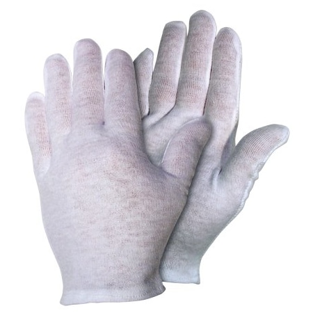 Bsc Preferred Cotton Inspection Gloves 3.5 oz. - Large, 12PK BUY00441321